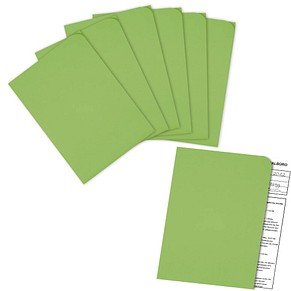 Thumbnail - ELCO Sichthüllen Ordo discreta DIN A4 grün glatt 120 g/qm, 100 St.