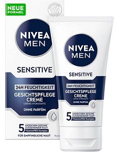 NIVEA MEN SENSITIVE 24H FEUCHTIGKEIT GESICHTSPFLEGE Gesichtscreme 75,0 ml