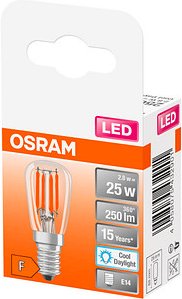 OSRAM Kühlschranklampe Special T26 E14 2,8 W klar