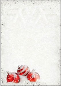 SIGEL Weihnachtsbriefpapier Winter Flair Motiv DIN A4 90 g/qm 100 Blatt