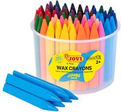 Thumbnail - JOVI Jumbo Easy Grip Dose Wachsmalstifte farbsortiert, 72 St.
