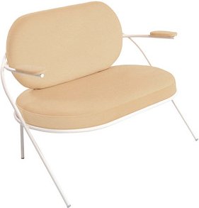 Thumbnail - meet powered by PAPERFLOW 2-Sitzer Sofa SATURNE elfenbein weiß Kunstleder, 1 St.