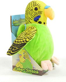KÖGLER Wellensittich sprechendes Kuscheltier