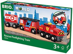 BRIO® Feuerwehr-Löschzug 33844 Spielzeugeisenbahnen