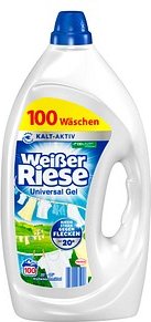 Weißer Riese Universal Waschmittel Gel, 4,5 l