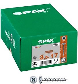 Thumbnail - SPAX® Universalschrauben Z2 Rückwandkopf WIROX 0281010350172 3,5 mm x 17 mm, 3.000 St.