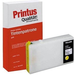 Printus gelb Druckerpatrone kompatibel zu EPSON T7024XL