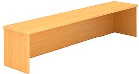 HAMMERBACHER Thekenaufsatz WB16 gerade, buche 160,0 x 32,0 x 35,0 cm