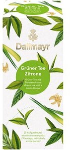 Dallmayr Grüner Tee Zitrone Tee 25 Portionen