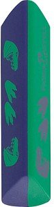 FABER-CASTELL Radiergummi Dino Dust free grün/blau, 1 St.