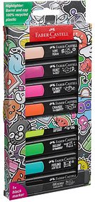 FABER-CASTELL Graffiti Textmarker farbsortiert, 8 St.