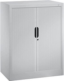 Thumbnail - CP Omnispace Rollladenschrank silber 2 Fachböden 80,0 x 42,0 x 103,0 cm