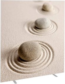 Thumbnail - PAPERFLOW Trennwand easyScreen ES160005, Sand bunt 160,0 x 173,2 cm, 1 St.