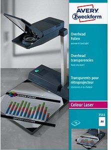Thumbnail - AVERY Zweckform Laserfolien 3561 glatt, 50 St.