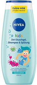 NIVEA kids 3in1 Duschgel, Shampoo & Spülung 250,0 ml