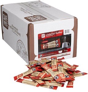 HELLMA Kaffeesticks Instantkaffee, Arabicabohnen 500x1,5 g