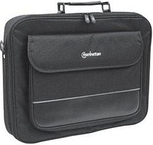 manhattan Laptoptasche Empire Top Load Kunstfaser schwarz 421560 bis 43,2 cm (17 Zoll)