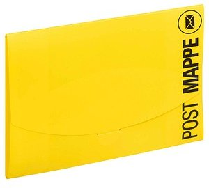 PAGNA Sammelmappe Postmappe Wallet DIN A4 gelb, 1 St.