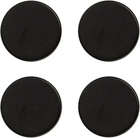 Zeller Magnete schwarz, Metall Ø 2,3 x 0,9 cm, 4 St.