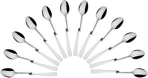solex® Langstiellöffel Karina silber, 12 St.