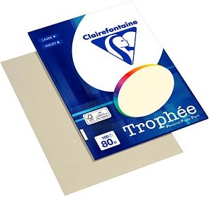 Clairefontaine Kopierpapier Trophée sand DIN A4 80 g/qm 100 Blatt