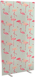 PAPERFLOW Trennwand easyScreen Tropical, 60709 bunt 94,0 x 173,4 cm, 1 St.