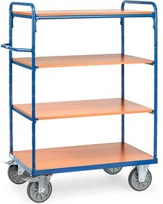 Thumbnail - fetra Etagenwagen 8200 blau 50,9 x 101,9 x 151,1 cm