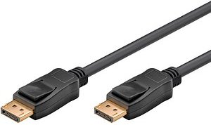 Thumbnail - goobay DisplayPort Kabel 1.4 1,0 m schwarz, 1 St.
