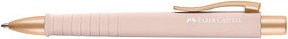FABER-CASTELL Kugelschreiber POLY BALL Urban pale rose, Schreibfarbe: blau, 1 St.