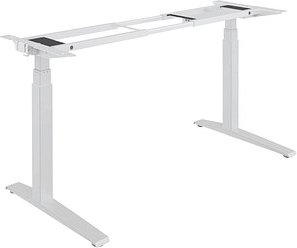 Thumbnail - Fellowes Levado elektrisch höhenverstellbares Schreibtischgestell weiß ohne Tischplatte, C-Fuß-Gestell weiß 120,0 - 180,...