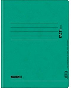 BRUNNEN Schnellhefter FACT!plus Karton grün DIN A4