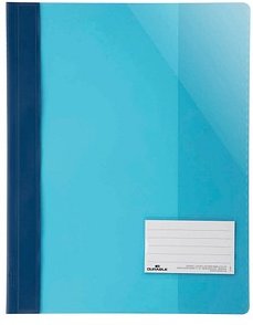 Thumbnail - DURABLE Schnellhefter Kunststoff blau DIN A4 überbreit, 25 St.