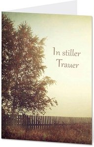 LUMA Trauerkarte Baum DIN B6, 1 St.