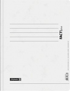 BRUNNEN Spiralhefter FACT!plus Karton weiß DIN A4