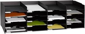 Thumbnail - PAPERFLOW Sortierstation schwarz mit 20 Fächern