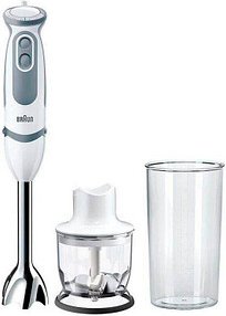 Thumbnail - BRAUN MultiQuick 9 MQ5220WH Stabmixer weiß, grau 1.000 W