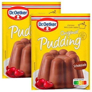 Dr. Oetker Original Schokolade Puddingpulver 2x 44,5 g