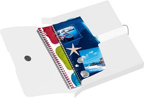 herlitz Heftbox easy orga 4,0 cm transparent, 1 St.