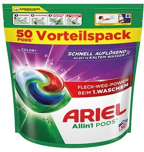 ARIEL COLOR+ Allin1 PODS Waschmittel Caps, 50 St.