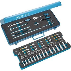HAZET Steckschlüssel-Satz 888ZN 58-teilig