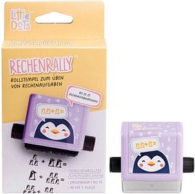 trodat Rollstempel Little Dots Rechenrally selbstfärbend ohne Logo, 1 St.