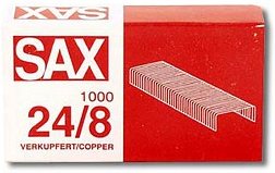 sax design Heftklammern 24/8, 1.000 St.