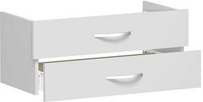 geramöbel Flex Schubladen lichtgrau 79,5 x 37,0 x 17,5 cm