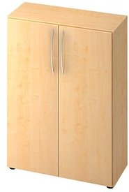 HAMMERBACHER Aktenschrank Altus, V4550/3/3/BM ahorn 2 Fachböden 80,0 x 33,0 x 114,4 cm