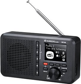Albrecht DR 86 Senior Radio schwarz