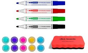 ALLboards Moderationszubehör 15 Teile