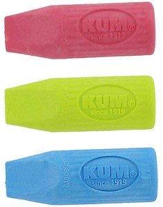 KUM Radiergummi Mini-Cap farbsortiert, 1 St.