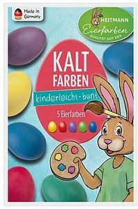 HEITMANN Eierfarben Kaltfarbe Eierfarben farbsortiert, 1 St.
