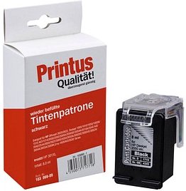 Printus schwarz Druckerpatrone kompatibel zu HP 301XL (CH563EE)