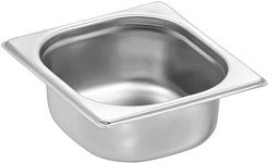 Bartscher GN-Behälter Top Line 1/6 silber 1,0 l, 1 St.